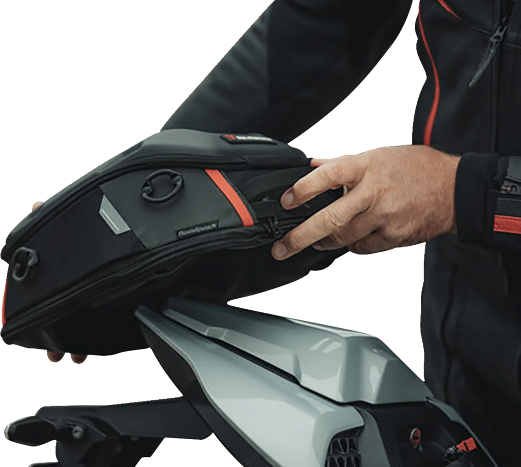 SW-MOTECH PRO Roadpack Tail Bag - 8 to 14 Liter - Black/Anthracite BC.HTA.00.307.30000 - Installation View