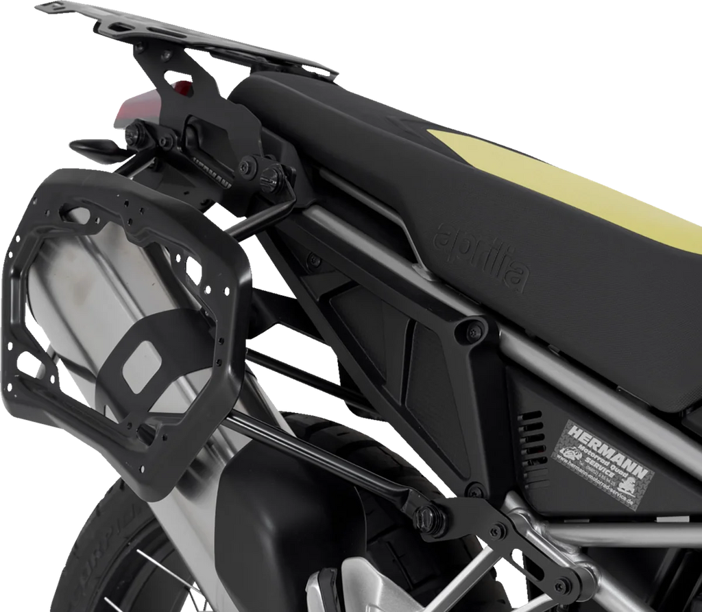 SW-MOTECH PRO Side Carrier - Left/Right - Aprilla - Tuareg 660 KFT.13.849.30000/B - Installation View