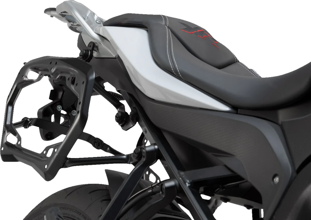 SW-MOTECH PRO Side Carrier - Left/Right - BMW - 1000 XR KFT.07.592.30000/B - Back View