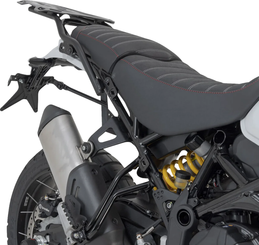 SW-MOTECH PRO Side Carrier - Left/Right - Black - Ducati - DesertX KFT.22.995.30001/B - Additional View 5