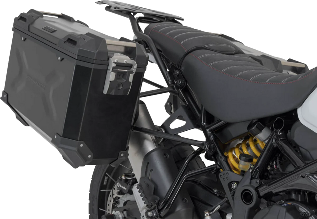 SW-MOTECH PRO Side Carrier - Left/Right - Black - Ducati - DesertX KFT.22.995.30001/B - Additional View 6