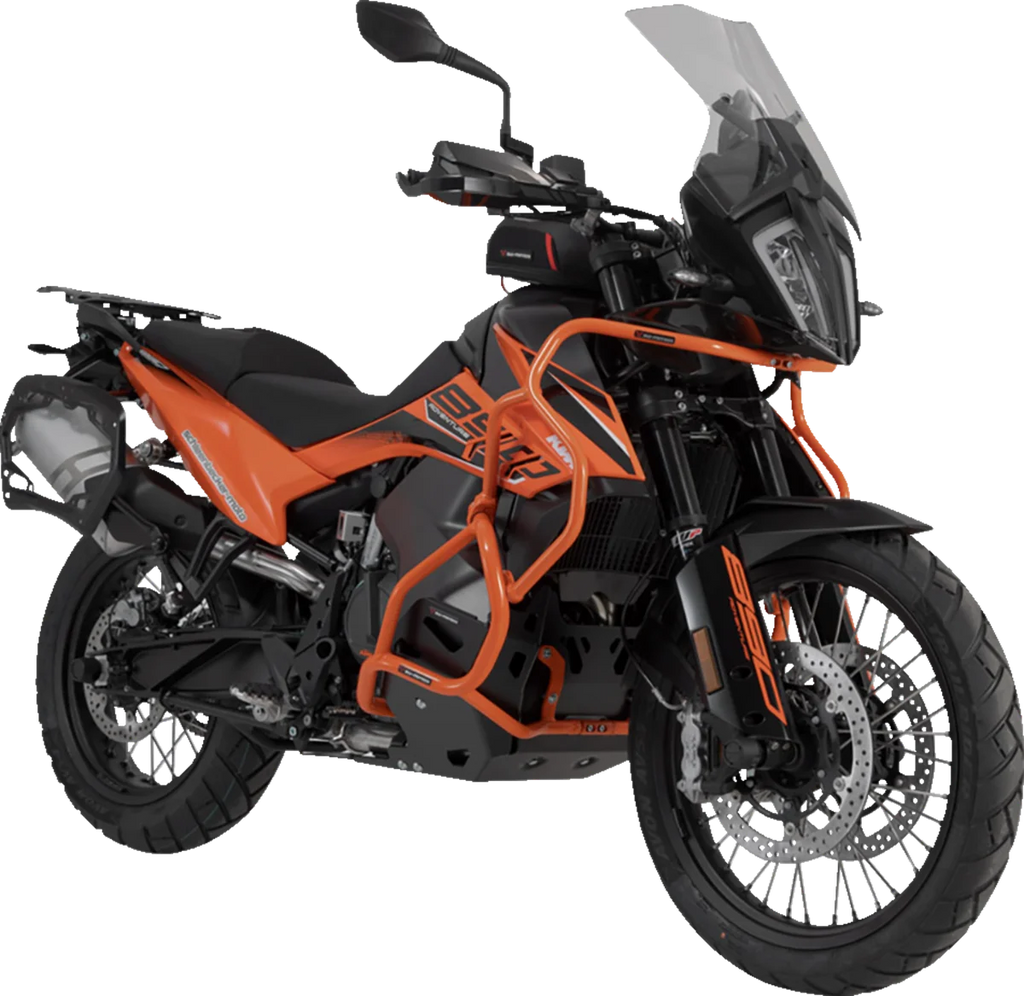 SW-MOTECH PRO Side Carrier - Left/Right - KTM - 790/890 Adventure/R | 890 SMT KFT.04.521.30001/B - Installation View