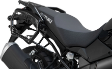 Load image into Gallery viewer, SW-MOTECH PRO Side Carrier - Left/Right - Suzuki - V-Storm 1000 KFT.05.440.30000/B - Installation View
