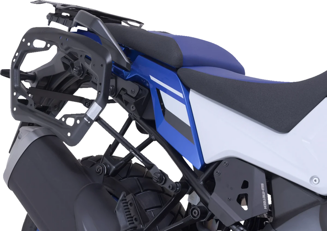 SW-MOTECH PRO Side Carrier - Left/Right - Suzuki - V-Storm 1050DE KFT.05.965.30000/B - Installation View