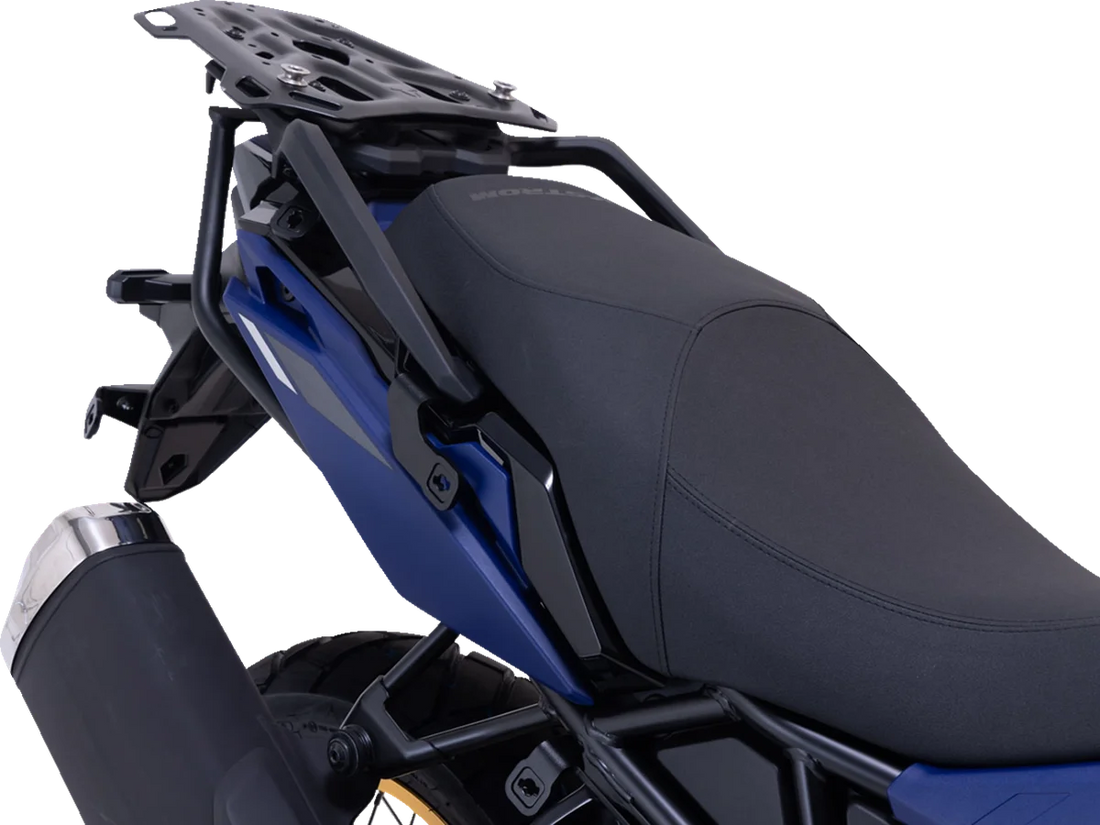 SW-MOTECH PRO Side Carrier - Left/Right - Suzuki - V-Storm 800/DE KFT.05.845.30000/B - Installation View