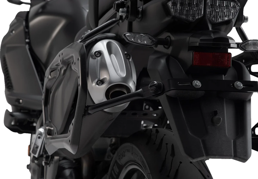 SW-MOTECH PRO Side Carrier - Left/Right - Yamaha - XT 1200 Z/ZE/Super Tenere KFT.06.145.30000/B - Back View