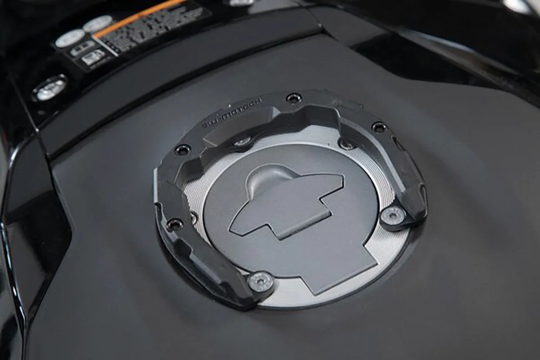SW-MOTECH PRO Tank Ring Kit - Yamaha TRT.00.787.31600/B - Back View