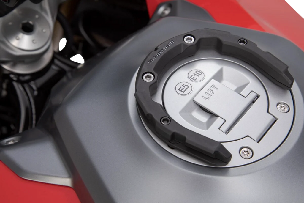 SW-MOTECH PRO Tank Ring - Suzuki GS/VStrom '14-'24 TRT.00.787.30300/B - Back View