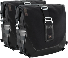 Load image into Gallery viewer, SW-MOTECH PRO Travelbag Tail Bag - 65 Liter - Black/Anthracite BC.HTA.00.301.30000 - Installation View