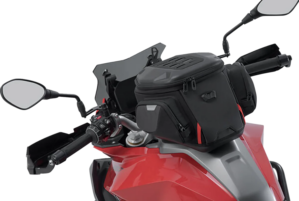SW-MOTECH PRO Trial Tank Bag - Black BC.TRS.00.102.30000 - Side View