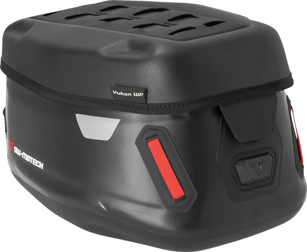 SW-MOTECH PRO Yukon Tank Bag - Waterproof - Black BC.WPB.00.022.10000 - Back View