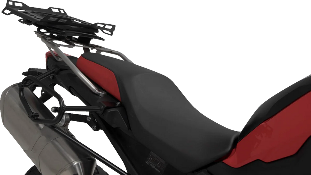 SW-MOTECH Rackpack Tail Bag System - Black - BMW F 750/800/850 GS '18-'24 GPT.07.897.30100 - Installation View