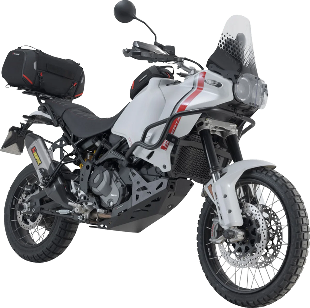 SW-MOTECH Rackpack Tail Bag System - Black - Ducati DesertX '22-'24 GPT.22.995.30000 - Main Product View