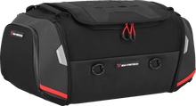 Load image into Gallery viewer, SW-MOTECH Rackpack Tail Bag System - Black - Ducati DesertX '22-'24 GPT.22.995.30000 - Installation View