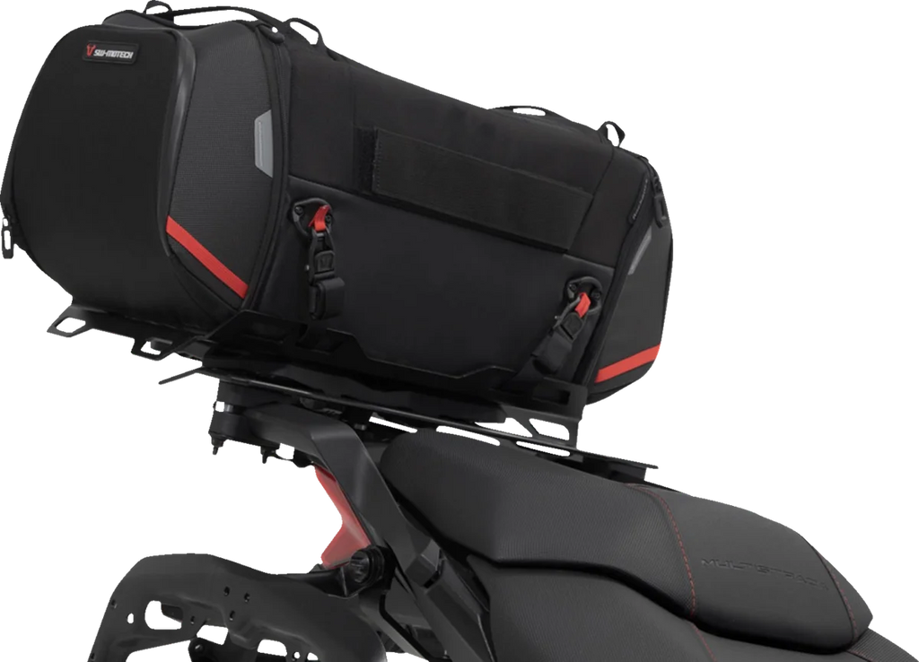 SW-MOTECH Rackpack Tail Bag System - Black - Ducati Multistrada 950/1200/1260/V2 '16-'24 GPT.22.892.30000 - Side View