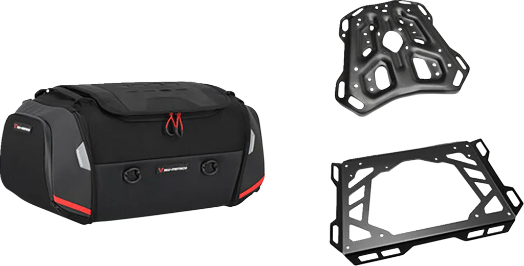 SW-MOTECH Rackpack Tail Bag System - Black - Honda Africa Twin '18-'24 GPT.01.890.30000 - Main Product View