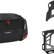 Load image into Gallery viewer, SW-MOTECH Rackpack Tail Bag System - Black - Honda CB500/CBR500 '18-'24 GPT.01.924.30000 - Installation View