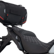 Load image into Gallery viewer, SW-MOTECH Rackpack Tail Bag System - Black - Honda CB500/CBR500/NX500 '13-'24 GPT.01.373.30000 - Side View