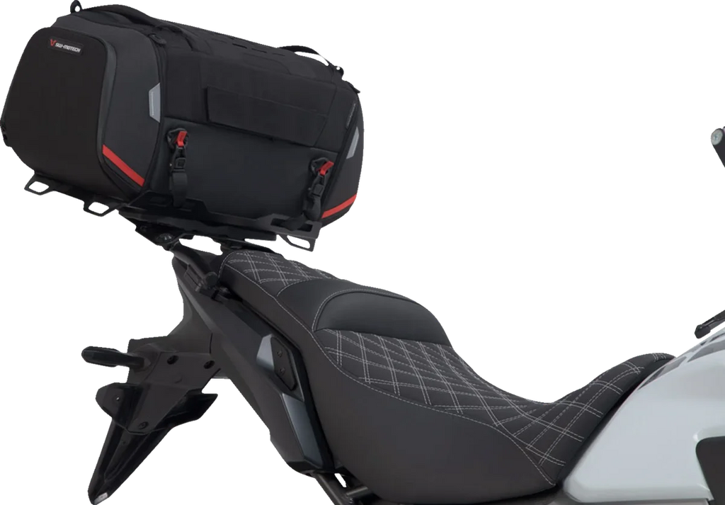 SW-MOTECH Rackpack Tail Bag System - Black - Honda CB500/CBR500/NX500 '13-'24 GPT.01.373.30000 - Side View