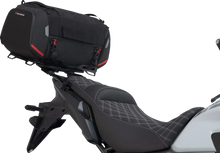 Load image into Gallery viewer, SW-MOTECH Rackpack Tail Bag System - Black - Honda CB500/CBR500/NX500 '13-'24 GPT.01.373.30000 - Side View