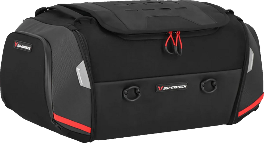 SW-MOTECH Rackpack Tail Bag System - Black - Honda CB500/CBR500/NX500 '13-'24 GPT.01.373.30000 - Back View