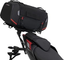 Load image into Gallery viewer, SW-MOTECH Rackpack Tail Bag System - Black - Honda CB650F/CBR650F '14-'18 GPT.01.529.30000 - Side View