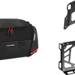Load image into Gallery viewer, SW-MOTECH Rackpack Tail Bag System - Black - Honda NC750 '16-'20 GPT.01.699.30001 - Side View