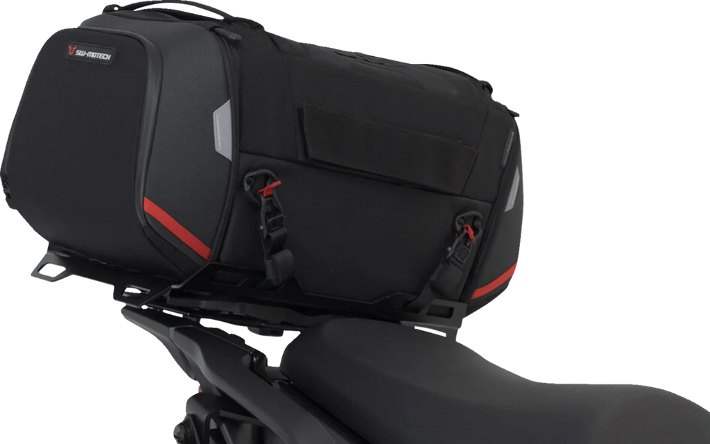 SW-MOTECH Rackpack Tail Bag System - Black - Kawasaki Versys 1000 '11-'23 GPT.08.368.30000 - Side View