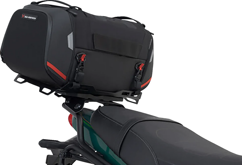 SW-MOTECH Rackpack Tail Bag System - Black - Kawasaki Z650RS '22-'24 GPT.08.993.30001 - Side View