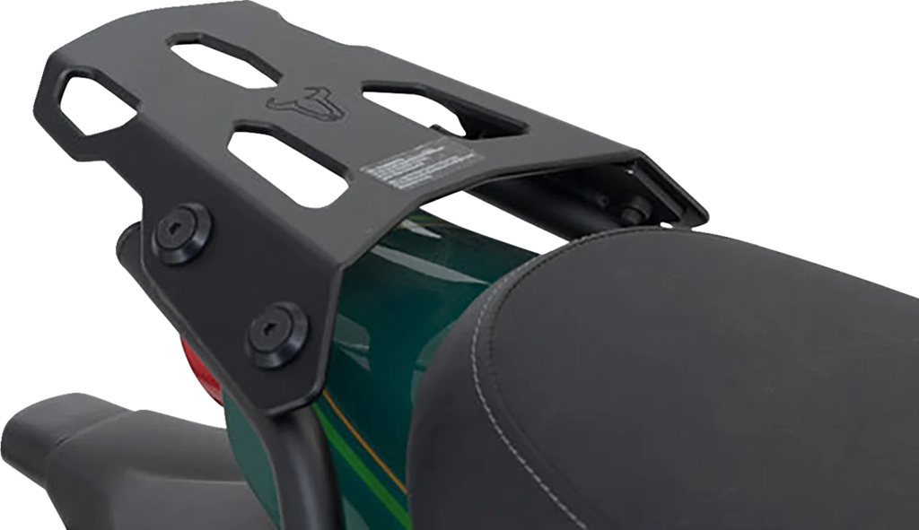 SW-MOTECH Rackpack Tail Bag System - Black - Kawasaki Z650RS '22-'24 GPT.08.993.30001 - Installation View