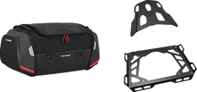 Load image into Gallery viewer, SW-MOTECH Rackpack Tail Bag System - Black - Kawasaki Z900 '17-'24 GPT.08.868.30000 - Side View