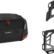Load image into Gallery viewer, SW-MOTECH Rackpack Tail Bag System - Black - Kawasaki ZX-14 ZZR1400 '06-'14 GPT.08.161.30000 - Side View