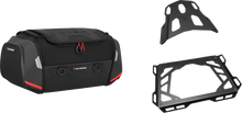 Load image into Gallery viewer, SW-MOTECH Rackpack Tail Bag System - Black - Kawasaki ZX-14 ZZR1400 '06-'14 GPT.08.161.30000 - Side View