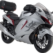 Load image into Gallery viewer, SW-MOTECH Rackpack Tail Bag System - Black - Suzuki GSX 1300 R Hayabusa '20-'24 GPT.05.987.30000 - Main Product View
