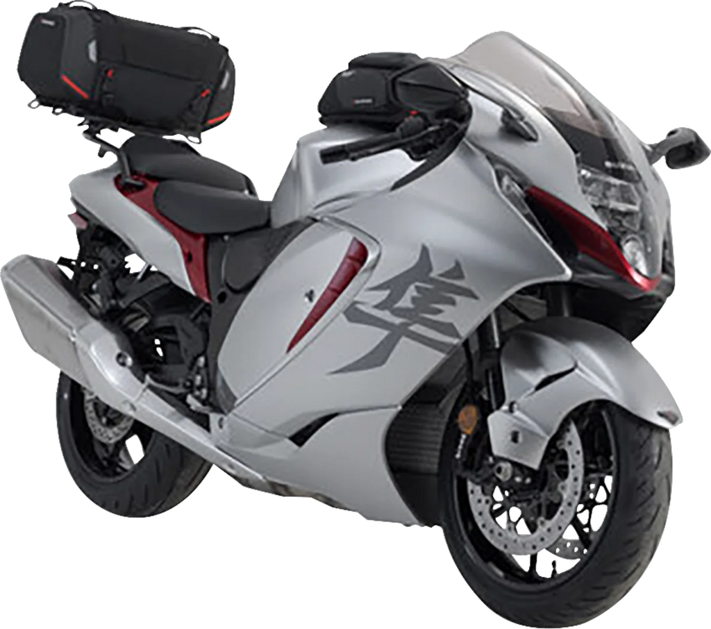 SW-MOTECH Rackpack Tail Bag System - Black - Suzuki GSX 1300 R Hayabusa '20-'24 GPT.05.987.30000 - Main Product View