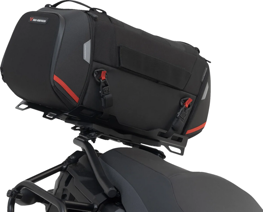 SW-MOTECH Rackpack Tail Bag System - Black - Suzuki V-Strom 650 '16-'24 GPT.05.876.30000 - Side View