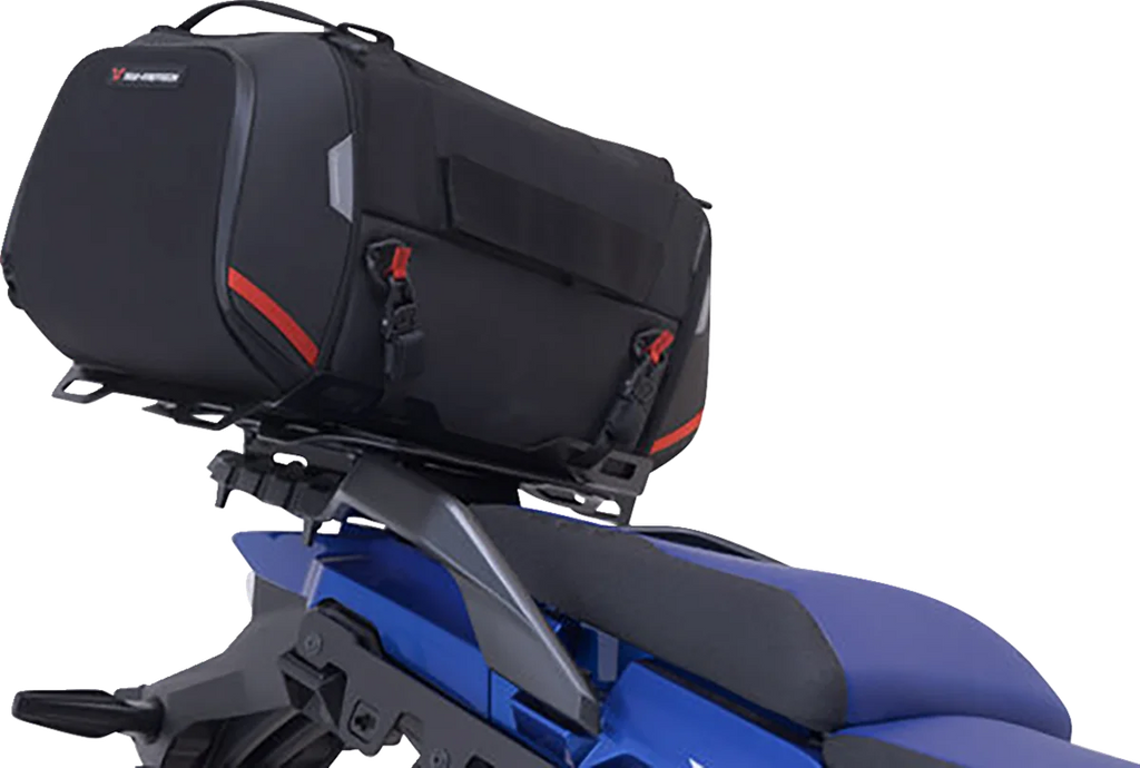 SW-MOTECH Rackpack Tail Bag System - Black - Suzuki VStrom '14-'24 GPT.05.440.30001 - Side View