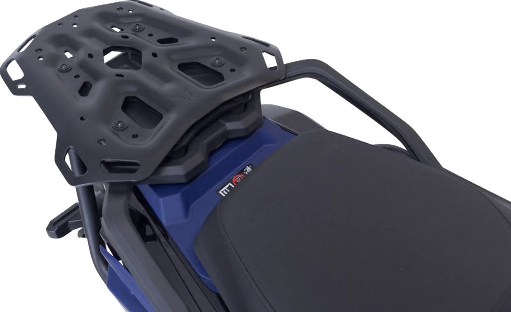 SW-MOTECH Rackpack Tail Bag System - Black - Suzuki VStrom 800 '23-'24 GPT.05.845.30000 - Back View