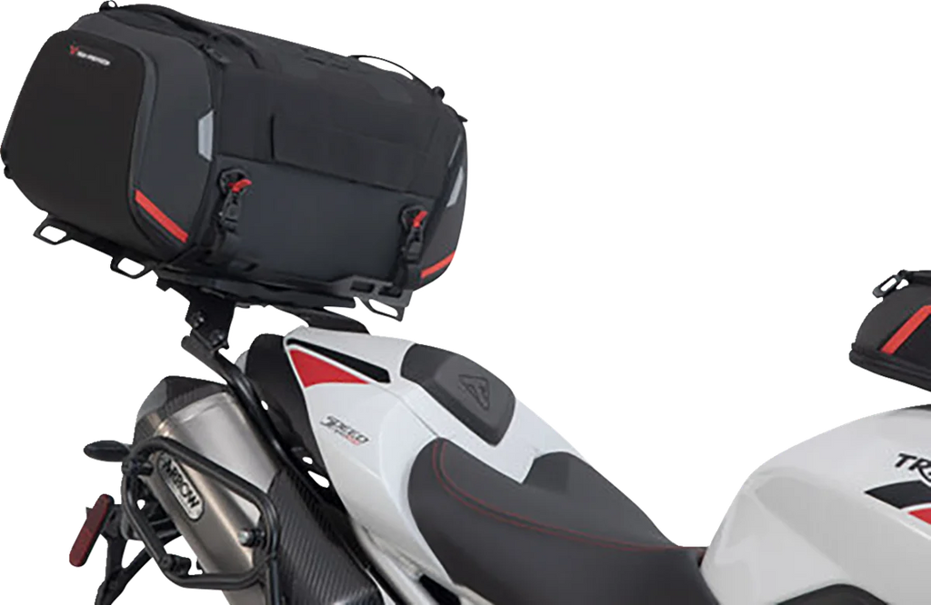 SW-MOTECH Rackpack Tail Bag System - Black - Triumph Speed Triple 1050 '18-'20 GPT.11.901.30000 - Main Product View