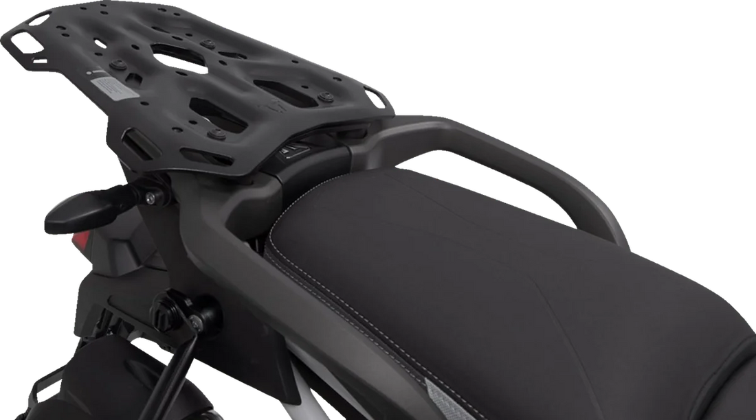 SW-MOTECH Rackpack Tail Bag System - Black - Triumph Tiger '20-'24 GPT.11.953.30000 - Back View