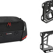 Load image into Gallery viewer, SW-MOTECH Rackpack Tail Bag System - Black - Yamaha Tracer '20-'24 GPT.06.921.30000 - Back View