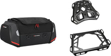Load image into Gallery viewer, SW-MOTECH Rackpack Tail Bag System - Black - Yamaha Tracer '20-'24 GPT.06.921.30000 - Back View