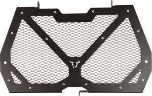 SW-MOTECH Radiator Guard - Black/Silver - Kawasaki KLS.08.922.10000 - Main Product View