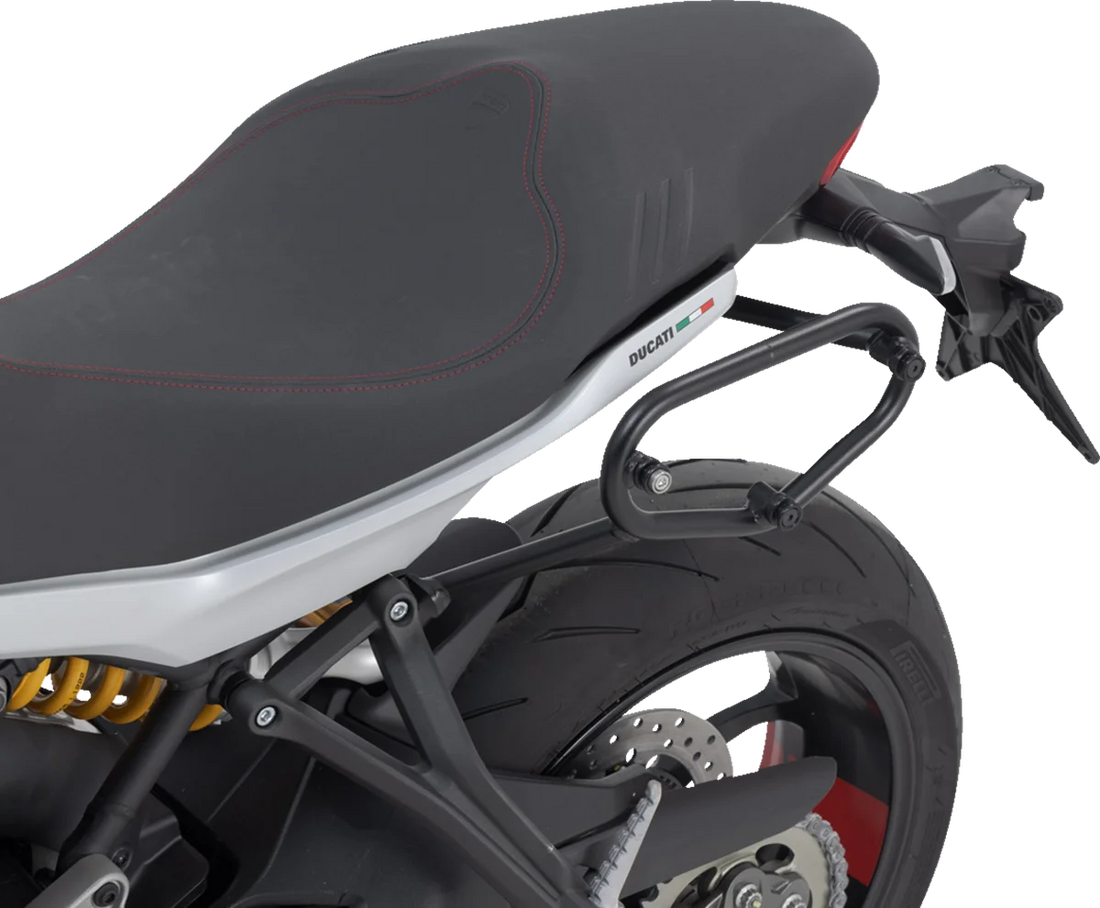 SW-MOTECH SLC Side Carrier - Left - Ducati HTA.22.885.10001 - Side View