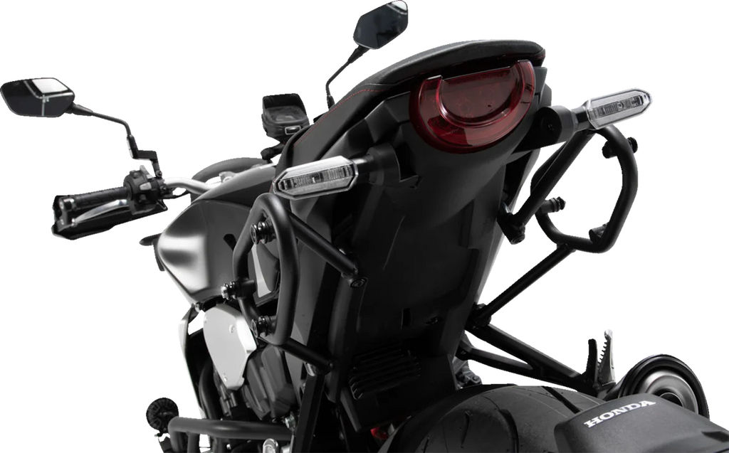 SW-MOTECH SLC Side Carrier - Left - Honda - CB1000R HTA.01.903.10000 - Installation View