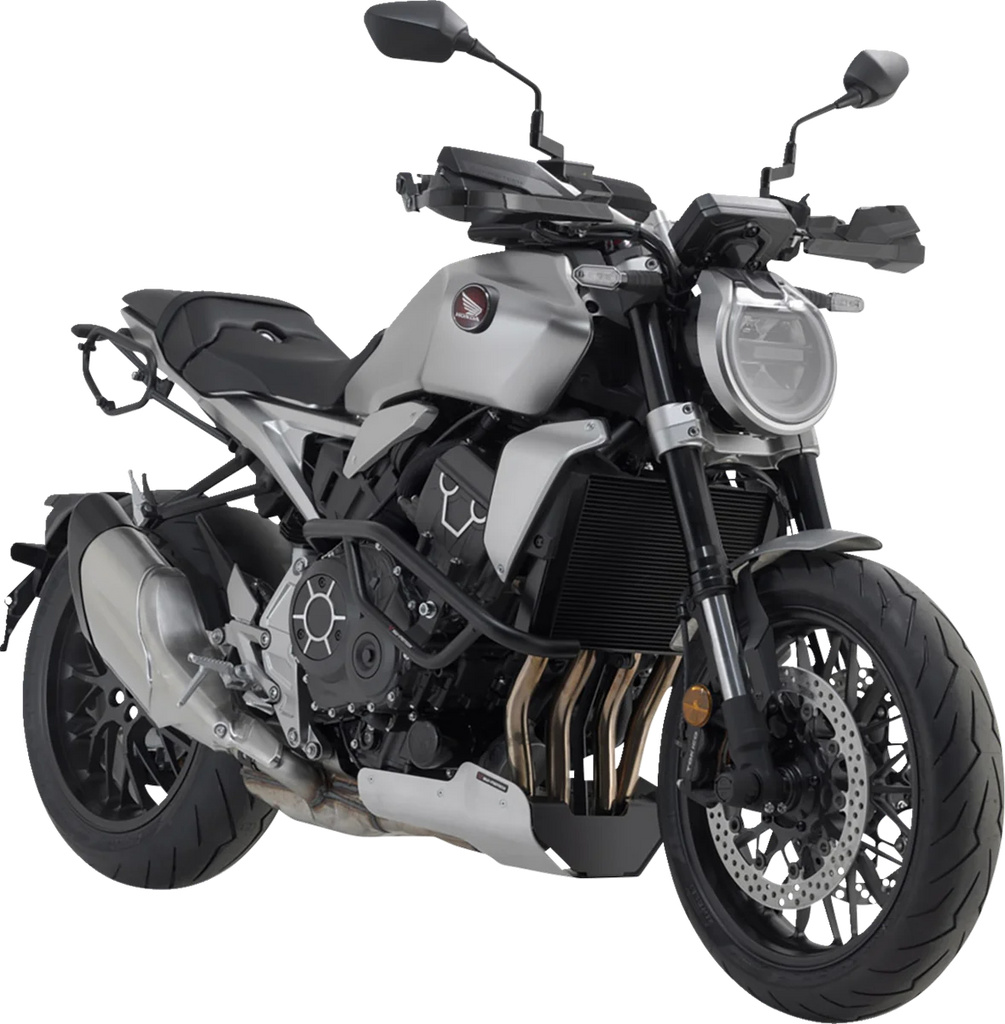SW-MOTECH SLC Side Carrier - Left - Honda - CB1000R HTA.01.979.10000 - Installation View