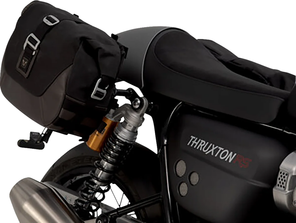 SW-MOTECH SLC Side Carrier - Left - Triumph - Thruxton RS HTA.11.955.10000 - Back View