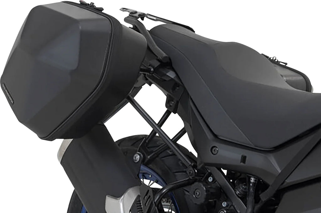 SW-MOTECH SLC Side Carrier - Left/Right - Suzuki - V-Strom 650/650 XT HTA.05.876.12001 - Installation View