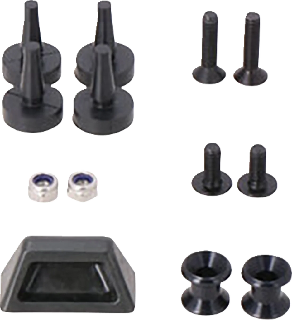 SW-MOTECH STREET-RACK Adapter Kit - Black GPT.00.152.54900/B - Back View