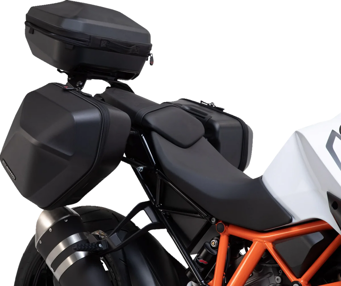 SW-MOTECH STREET-RACK for Luggage - KTM - 1290 Super Duke R GPT.04.881.16000/B - Installation View